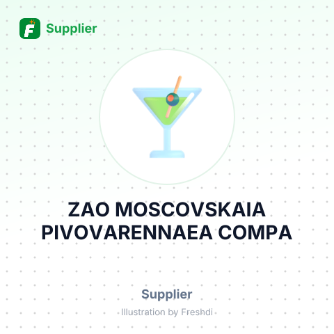 ZAO MOSCOVSKAIA PIVOVARENNAEA COMPA – summary card, no photo uploaded yet