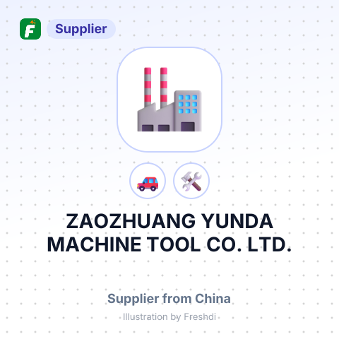 ZAOZHUANG YUNDA MACHINE TOOL CO., LTD. – summary card, no photo uploaded yet