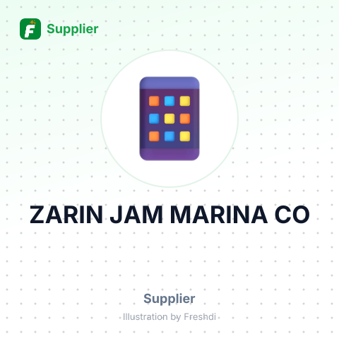 ZARIN JAM MARINA CO – summary card, no photo uploaded yet