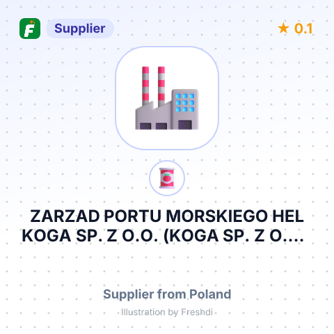 ZARZAD PORTU MORSKIEGO HEL KOGA SP. Z O.O. (KOGA SP. Z O.O.) – summary card, no photo uploaded yet