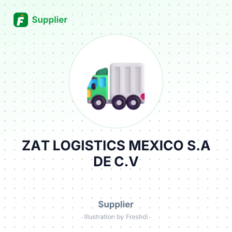 ZAT LOGISTICS MEXICO S.A DE C.V – summary card, no photo uploaded yet
