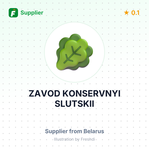 ZAVOD KONSERVNYI SLUTSKII – summary card, no photo uploaded yet
