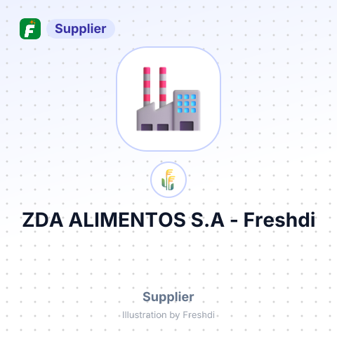 ZDA ALIMENTOS S.A – summary card, no photo uploaded yet
