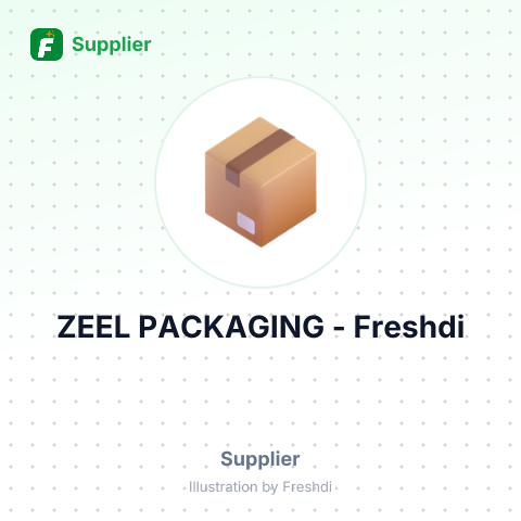 ZEEL PACKAGING – summary card, no photo uploaded yet