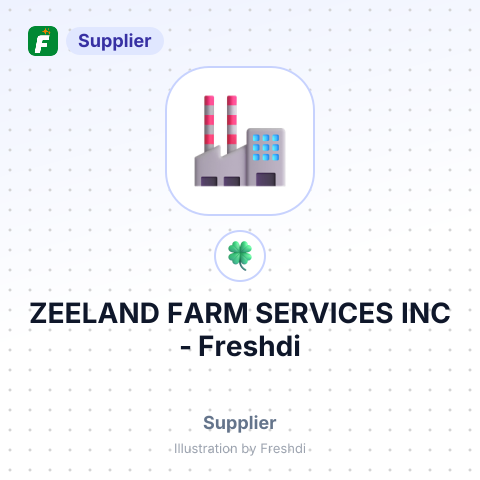 ZEELAND FARM SERVICES INC – summary card, no photo uploaded yet