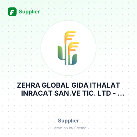 ZEHRA GLOBAL GIDA ITHALAT INRACAT SAN.VE TIC. LTD – summary card, no photo uploaded yet