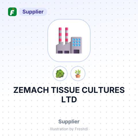 ZEMACH TISSUE CULTURES LTD – summary card, no photo uploaded yet