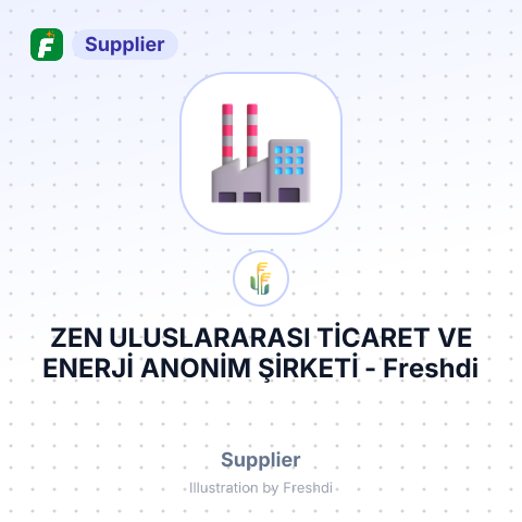 ZEN ULUSLARARASI TİCARET VE ENERJİ ANONİM ŞİRKETİ – summary card, no photo uploaded yet
