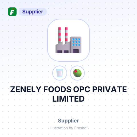 ZENELY FOODS OPC PRIVATE LIMITED – summary card, no photo uploaded yet