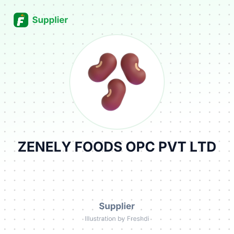 ZENELY FOODS OPC PVT LTD – summary card, no photo uploaded yet