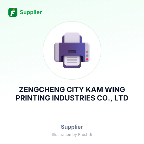ZENGCHENG CITY KAM WING PRINTING INDUSTRIES CO., LTD – summary card, no photo uploaded yet
