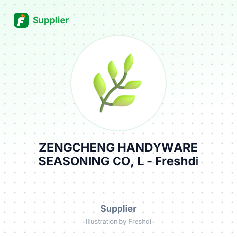 ZENGCHENG HANDYWARE SEASONING CO, L – summary card, no photo uploaded yet
