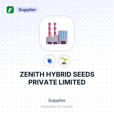 ZENITH HYBRID SEEDS PRIVATE LIMITED – summary card, no photo uploaded yet