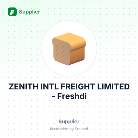 ZENITH INTL FREIGHT LIMITED – summary card, no photo uploaded yet