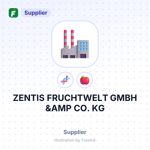 ZENTIS FRUCHTWELT GMBH &AMP CO. KG – summary card, no photo uploaded yet