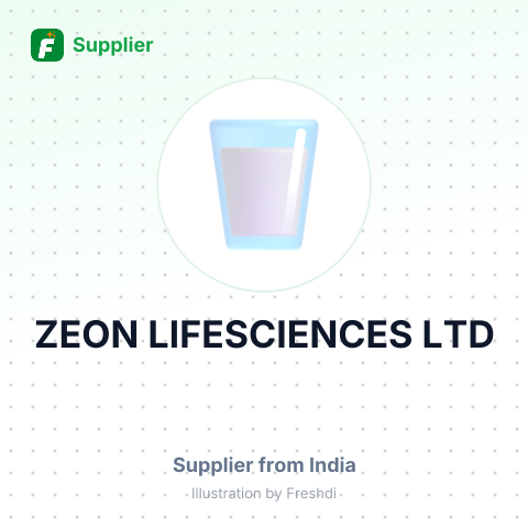 ZEON LIFESCIENCES LTD – summary card, no photo uploaded yet