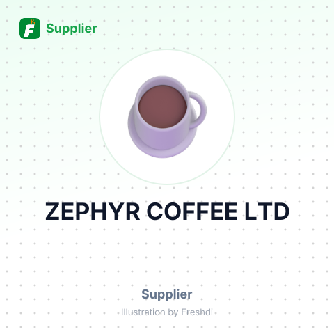 ZEPHYR COFFEE LTD – summary card, no photo uploaded yet