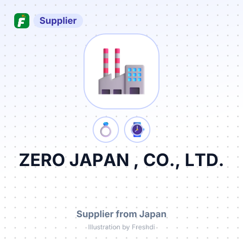ZERO JAPAN , CO., LTD. – summary card, no photo uploaded yet