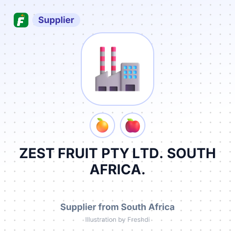 ZEST FRUIT PTY LTD. SOUTH AFRICA. – summary card, no photo uploaded yet