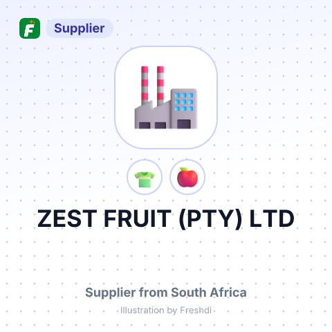 ZEST FRUIT (PTY) LTD – summary card, no photo uploaded yet