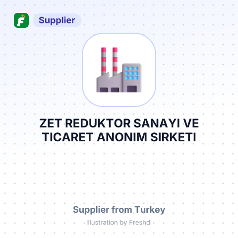ZET REDUKTOR SANAYI VE TICARET ANONIM SIRKETI – summary card, no photo uploaded yet