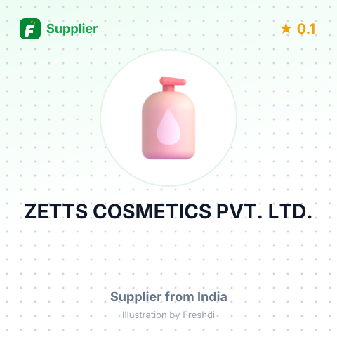 ZETTS COSMETICS PVT. LTD. – summary card, no photo uploaded yet