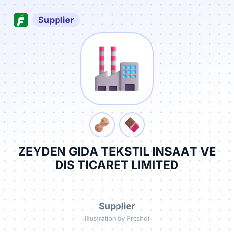 ZEYDEN GIDA TEKSTIL INSAAT VE DIS TICARET LIMITED – summary card, no photo uploaded yet