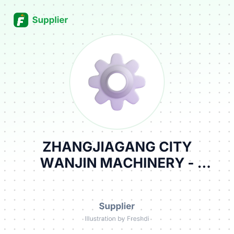 ZHANGJIAGANG CITY WANJIN MACHINERY – summary card, no photo uploaded yet