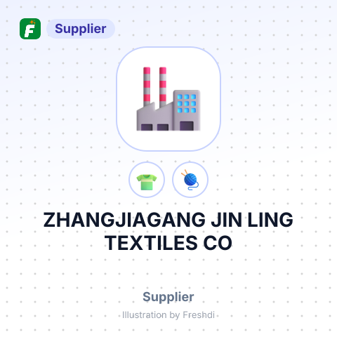 ZHANGJIAGANG JIN LING TEXTILES CO – summary card, no photo uploaded yet
