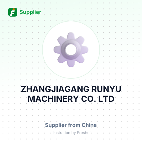 ZHANGJIAGANG RUNYU MACHINERY CO., LTD – summary card, no photo uploaded yet