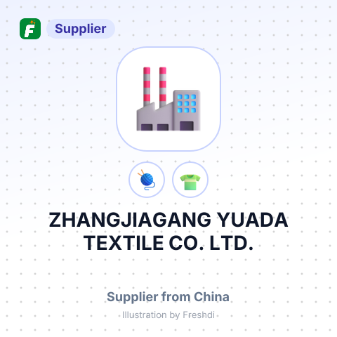 ZHANGJIAGANG YUADA TEXTILE CO.,LTD. – summary card, no photo uploaded yet