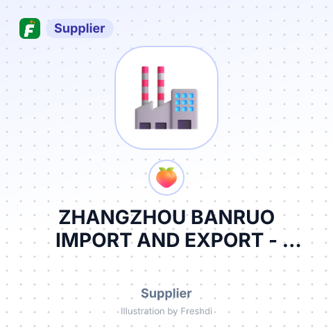 ZHANGZHOU BANRUO IMPORT AND EXPORT – summary card, no photo uploaded yet