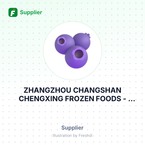 ZHANGZHOU CHANGSHAN CHENGXING FROZEN FOODS – summary card, no photo uploaded yet