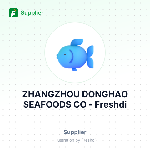 ZHANGZHOU DONGHAO SEAFOODS CO – summary card, no photo uploaded yet