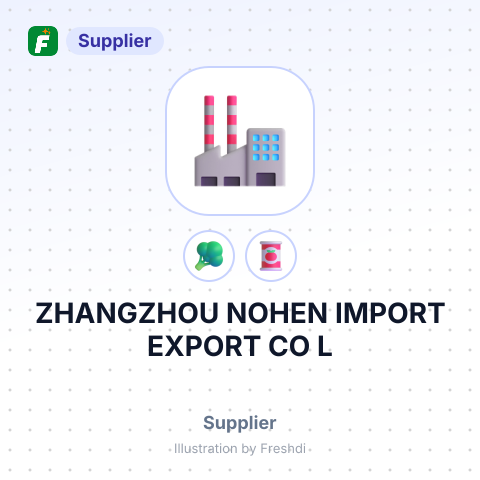 ZHANGZHOU NOHEN IMPORT EXPORT CO L – summary card, no photo uploaded yet