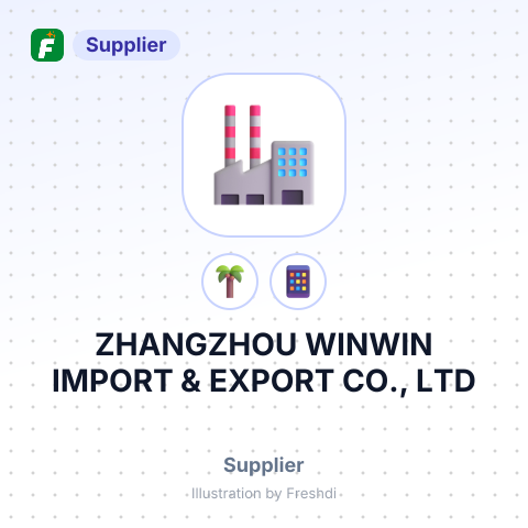 ZHANGZHOU WINWIN IMPORT & EXPORT CO., LTD – summary card, no photo uploaded yet