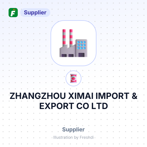 ZHANGZHOU XIMAI IMPORT & EXPORT CO LTD – summary card, no photo uploaded yet