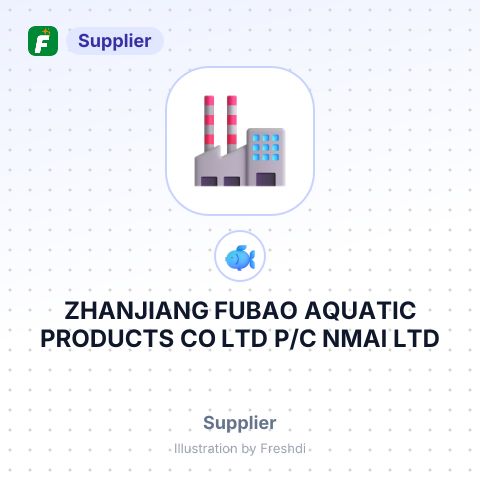 ZHANJIANG FUBAO AQUATIC PRODUCTS CO LTD P/C NMAI LTD – summary card, no photo uploaded yet