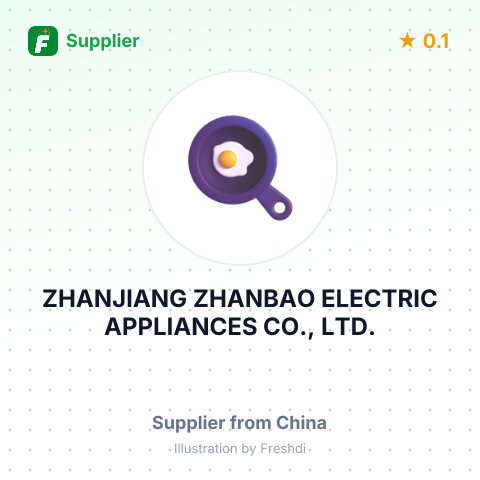 ZHANJIANG ZHANBAO ELECTRIC APPLIANCES CO., LTD. – summary card, no photo uploaded yet