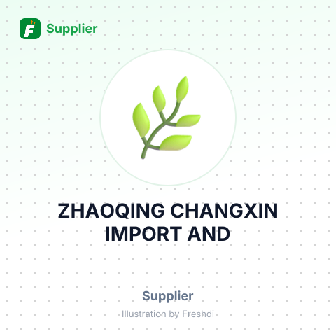 ZHAOQING CHANGXIN IMPORT AND – summary card, no photo uploaded yet