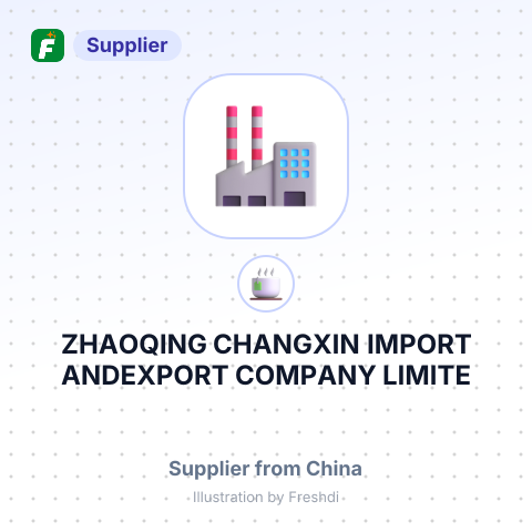 ZHAOQING CHANGXIN IMPORT ANDEXPORT COMPANY LIMITE – summary card, no photo uploaded yet