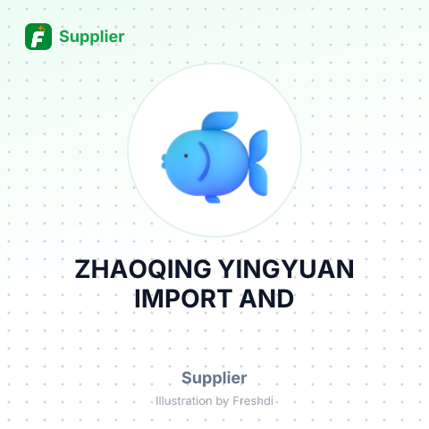 ZHAOQING YINGYUAN IMPORT AND – summary card, no photo uploaded yet