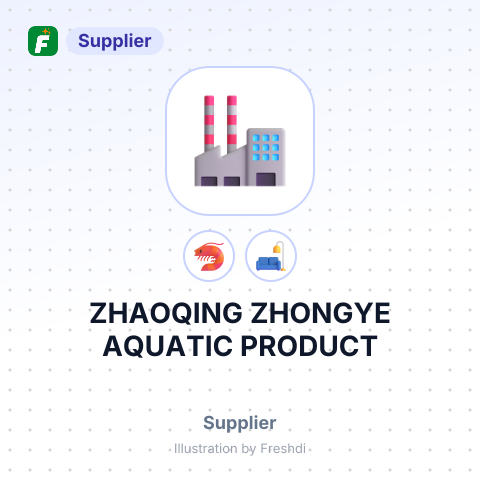 ZHAOQING ZHONGYE AQUATIC PRODUCT – summary card, no photo uploaded yet