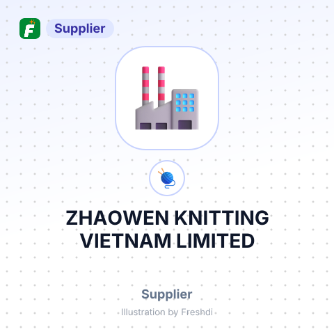 ZHAOWEN KNITTING VIETNAM LIMITED – summary card, no photo uploaded yet