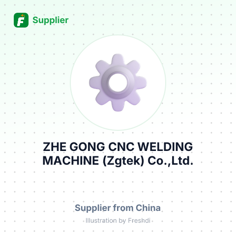 ZHE GONG CNC WELDING MACHINE (Zgtek) Co.,Ltd. – summary card, no photo uploaded yet