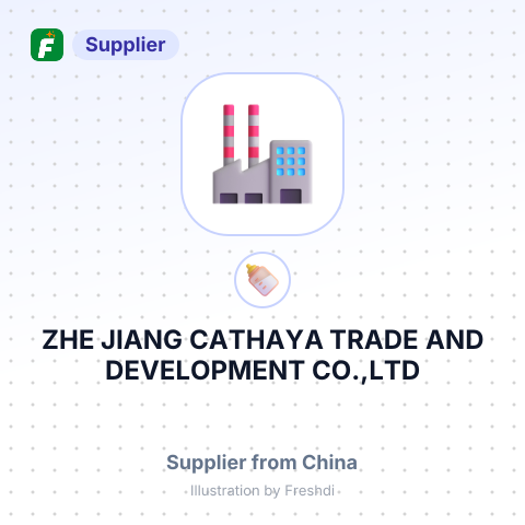 ZHE JIANG CATHAYA TRADE AND DEVELOPMENT CO.,LTD – summary card, no photo uploaded yet