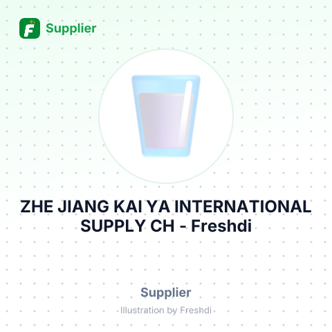 ZHE JIANG KAI YA INTERNATIONAL SUPPLY CH – summary card, no photo uploaded yet