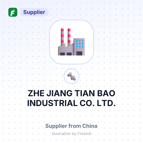 ZHE JIANG TIAN BAO INDUSTRIAL CO.,LTD. – summary card, no photo uploaded yet