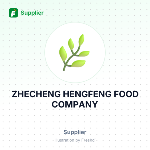 ZHECHENG HENGFENG FOOD COMPANY – summary card, no photo uploaded yet