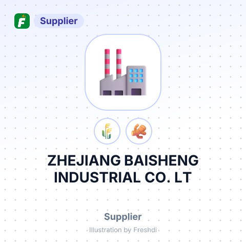 ZHEJIANG BAISHENG INDUSTRIAL CO. LT – summary card, no photo uploaded yet